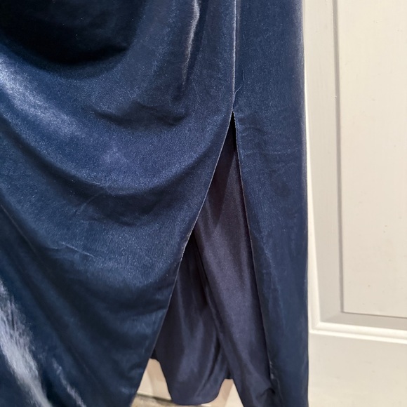 Revelry Navy Blue Maxi Dress - Picture 6 of 7